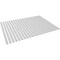Ekena Millwork 48H x 1/2T Adjustable PVC Slat Wall Panel Kit w/ 2W Slats, Unfinished contains 22 Slats SWP66X48X0500UN - alternate 6